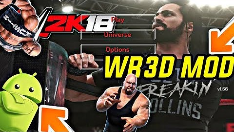How To Download WWE2K18 For Android | WR3D MOD