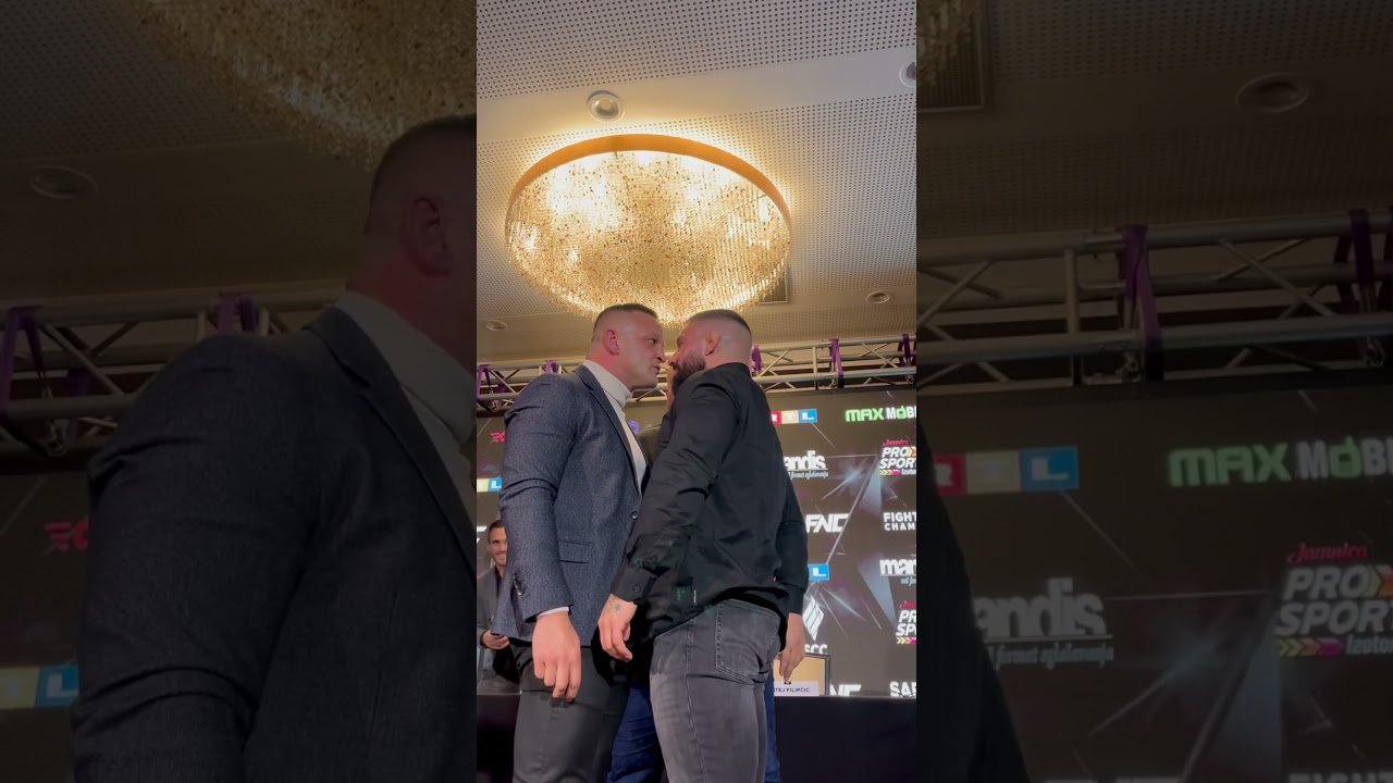 First faceoff of the week in Sarajevo 