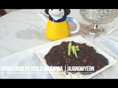 KORE YEMEĞİ | JAJANGMYEON |짜장면 |  SİYAH FASULYE SOSLU MAKARNA | BLACK BEAN PASTE NOODLE