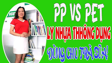 LY NHỰA PP VỚI LY NHỰA PET - 2 DÒNG LY THÔNG DỤNG DÙNG CHO TRÀ SỮA | IN LY NHỰA | NGUYỄN PHONG PRINT