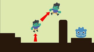 Double, triple, quadriple and infinite jumps | Godot 3