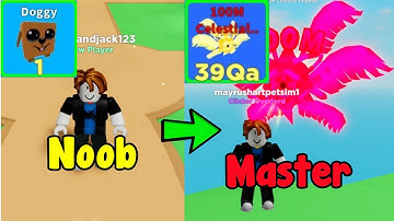 Went From Noob To Master In Clicker Simulator Roblox!