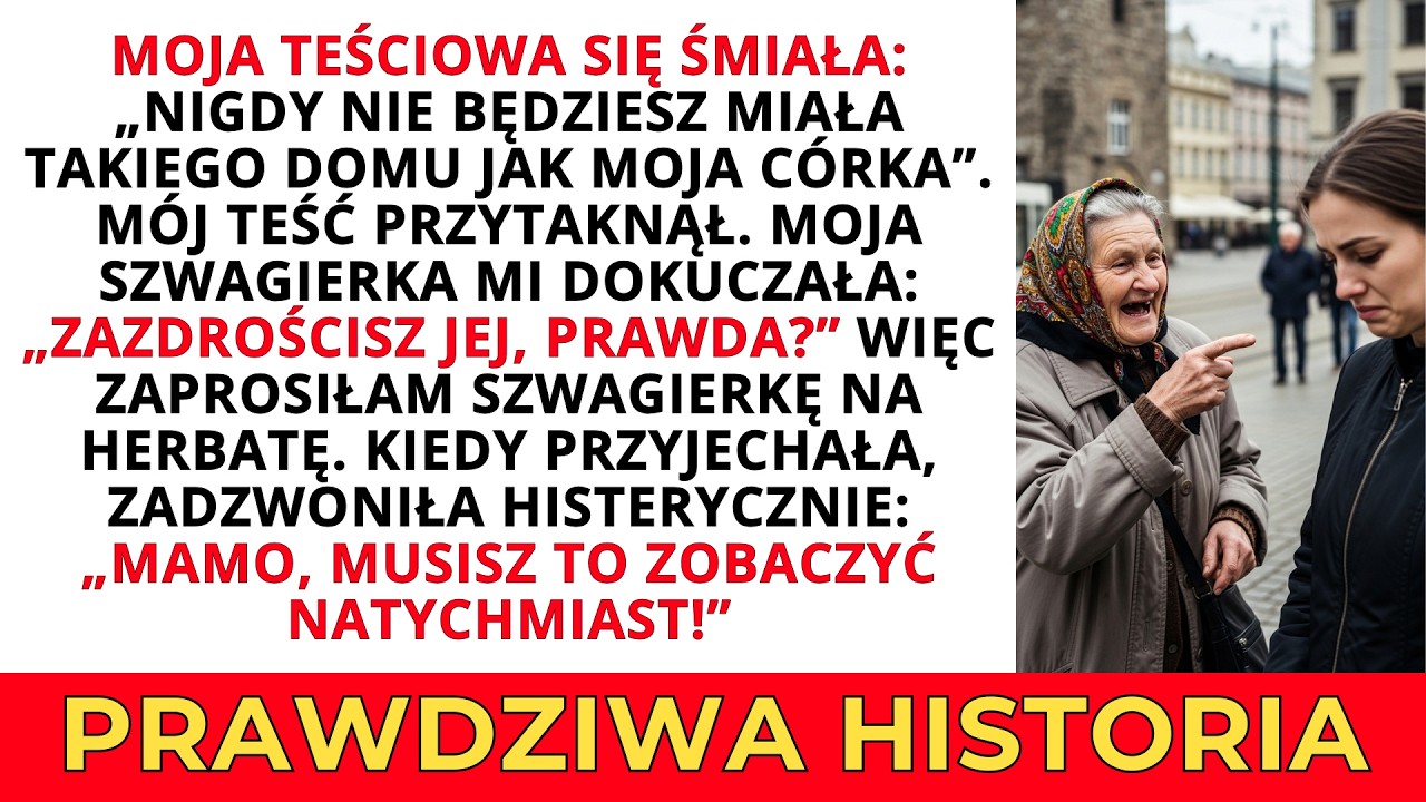 Moja teściowa się śmiała: „Nigdy nie będziesz miała domu jak moja córka”... aż zobaczyła mój dom!