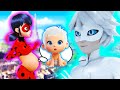 LADYBUG y CAT BLANC TIENEN un BEBE! 👶🏻 Juguetes Fantásticos