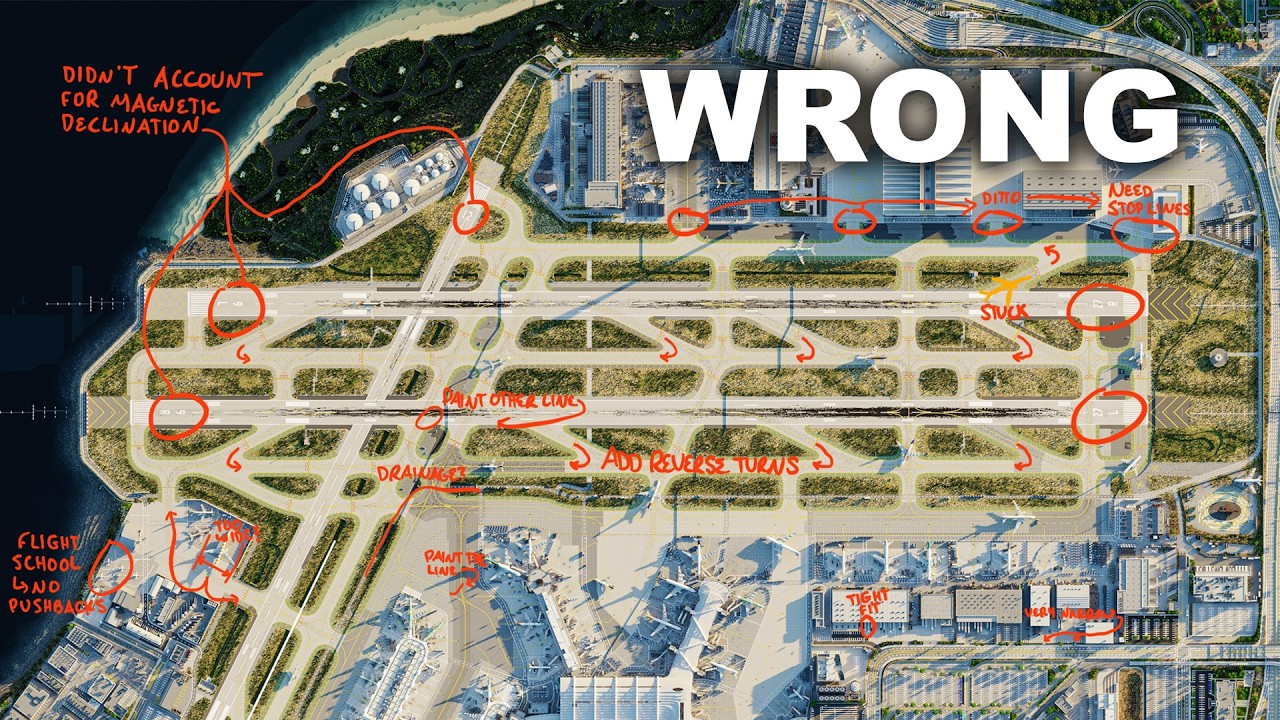 Airport Planner Roasts your Minecraft Airports (ep3)