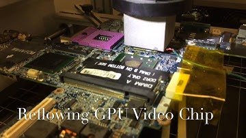 Dell Latitude D630 GPU Reflow - Laptop GPU Reflow - Video Card Reflow