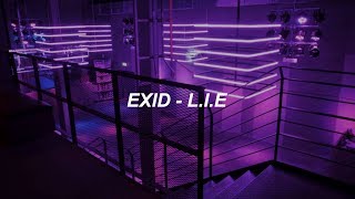 [EXID(이엑스아이디)] L.I.E 엘라이 Easy Lyrics