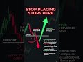 Don't keep your stop losses here