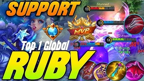 Ruby Insane Lifesteal🔥 Best Build 2020 Gameplay Top Global Mobil Legends Bang Bang