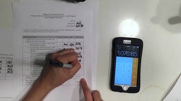 Controls testing - a full worked example