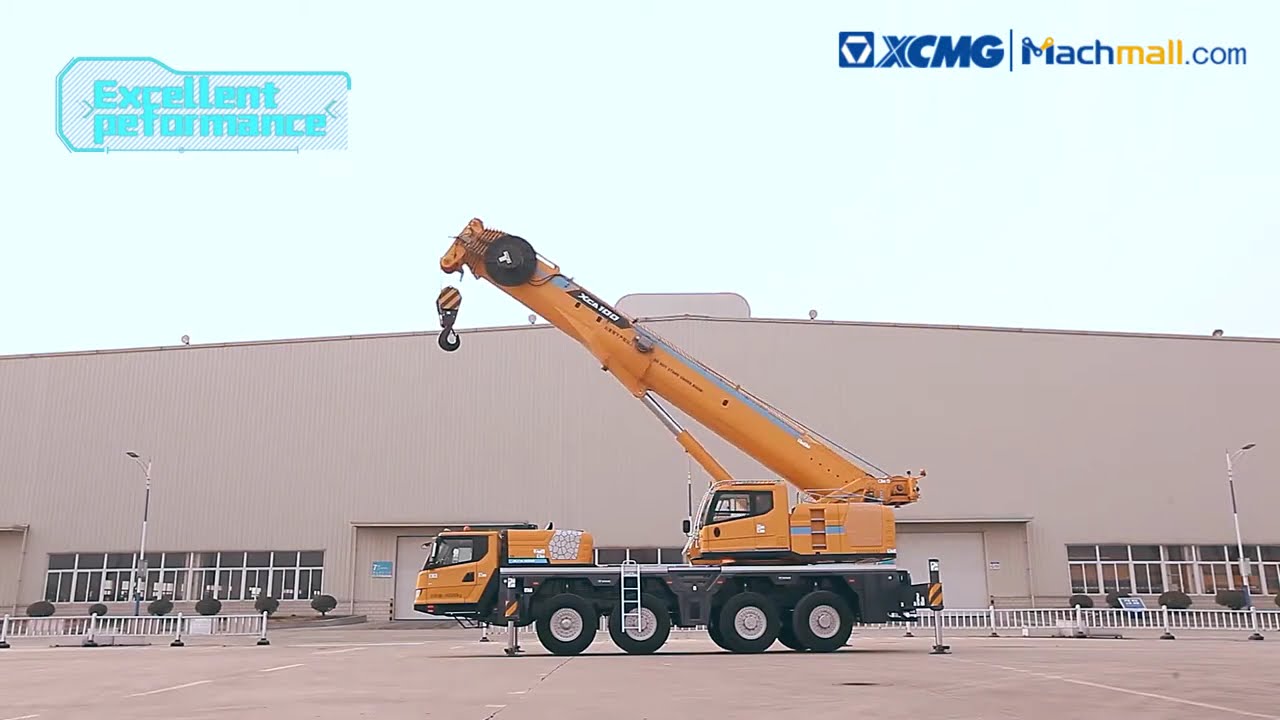 Xcmg 100 Ton All Terrain Truck Crane Xca100 | Xcmg Machines - Youtube