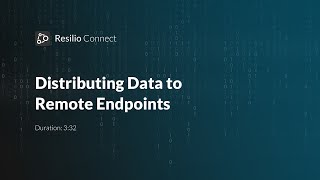 Resilio Connect: Distributing Data to Remote Endpoints