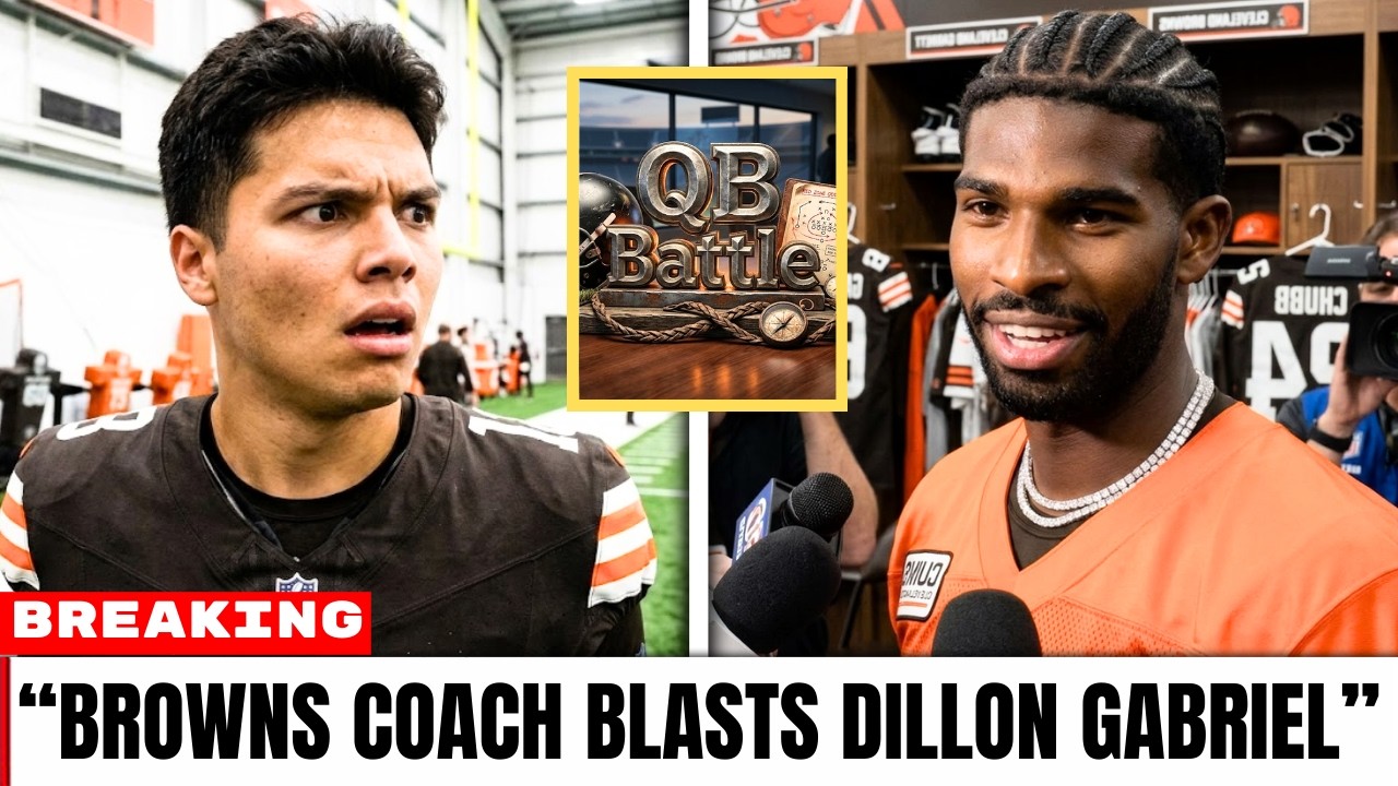 SHOCKING: Browns Coach GOES OFF on Dillon Gabriel While Shedeur Sanders Quietly Locks QB Job