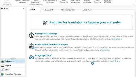 How to open your xliff file in Trados