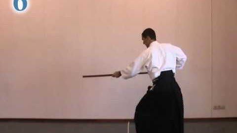 aikido instruction; 6 jo kata / roku no kata / six count kata