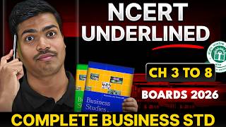 NCERT Underlined with all Key words | Class 12 Business studies | Chapter 3 & 8 | Board Exam 2026 screenshot 4