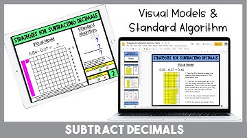 Strategies for Subtracting Decimals - Tutorial Video