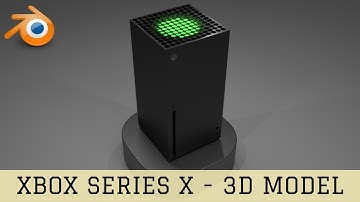 3D Modeling: Xbox Series X (DevKit) - Full Video (Timelapse)