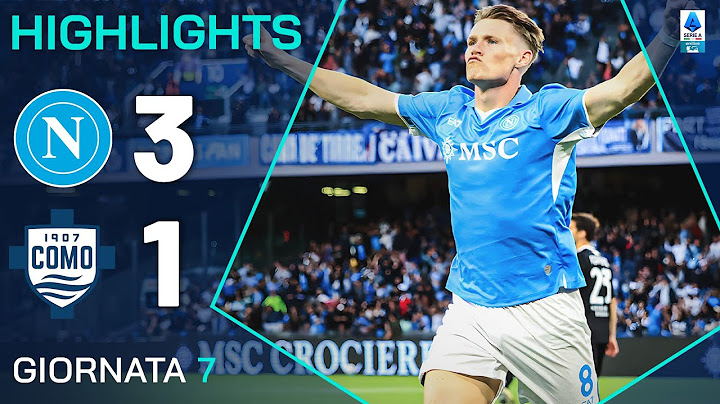 NAPOLI-COMO 3-1 | HIGHLIGTHS | 7ª GIORNATA | SERIE A ENILIVE 2024/25