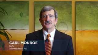 Carl Monroe of Southwest Power Pool addresses membership