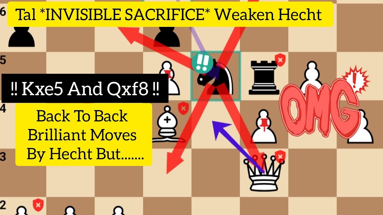 Mikhail Tal *Genius* INVISIBLE SACRIFICE Can't Save 