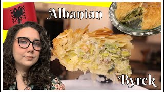 taste of albania | byrek me presh (leek pie)