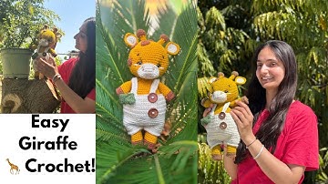 How to Crochet a Cute Giraffe 🦒 | Step-by-Step Amigurumi Tutorial for Beginners