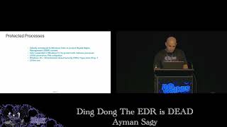 Ding Dong The EDR is DEAD - Ayman Sagy, BSides Canberra 2025 screenshot 4