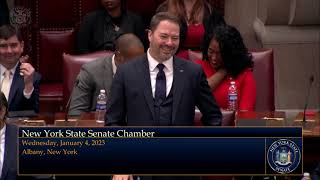 Senate Republican Leader Rob Ortt Gives Opening Remarks to Start the 2023 Legislative Session