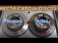 Por esto los mecanicos deben recomendar siempre rectificar los discos de freno