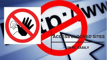 How To Access Restricted Websites Easily in PC |Bypass Web Filters