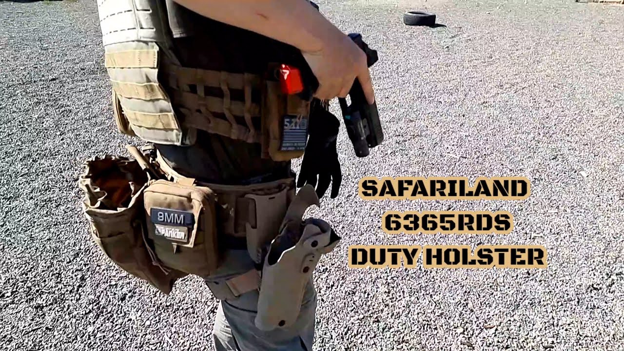 Safariland 6365RDS Holster Unboxing & Installation (No Talking) YouTube