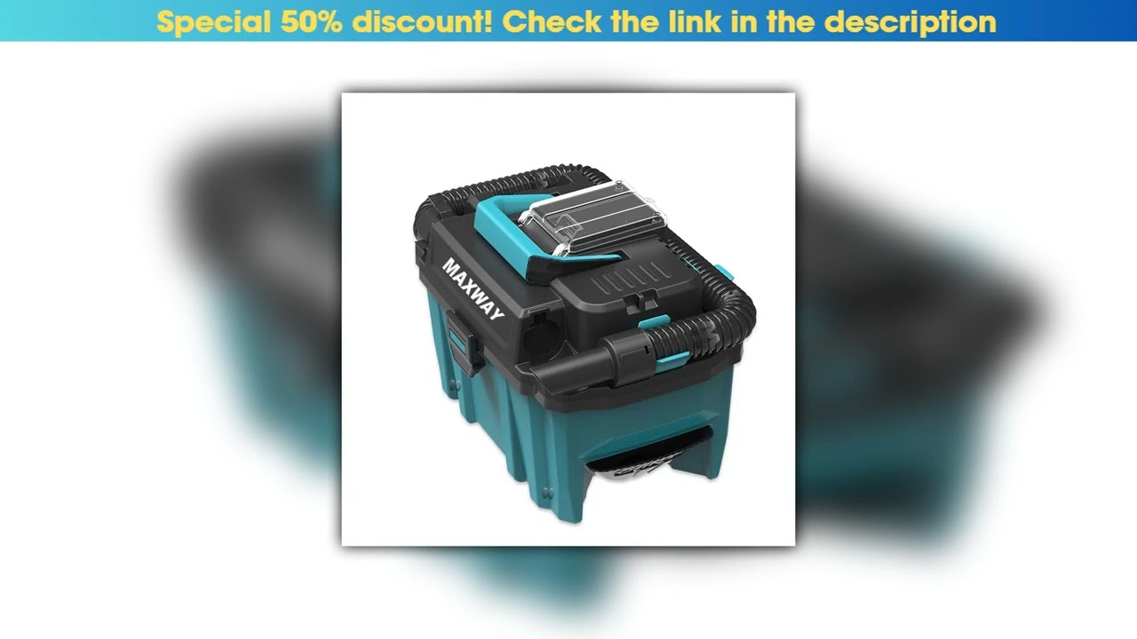 First Look Brushless high-power remote control lithium-ion dual-use wet and dry vacuum cleaner for•