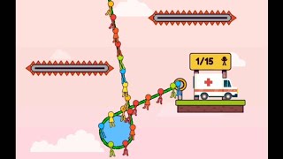 ROPE PUZZLE STICKMAN RESCUE ALL 55 LEVELS GAMEPLAY screenshot 5