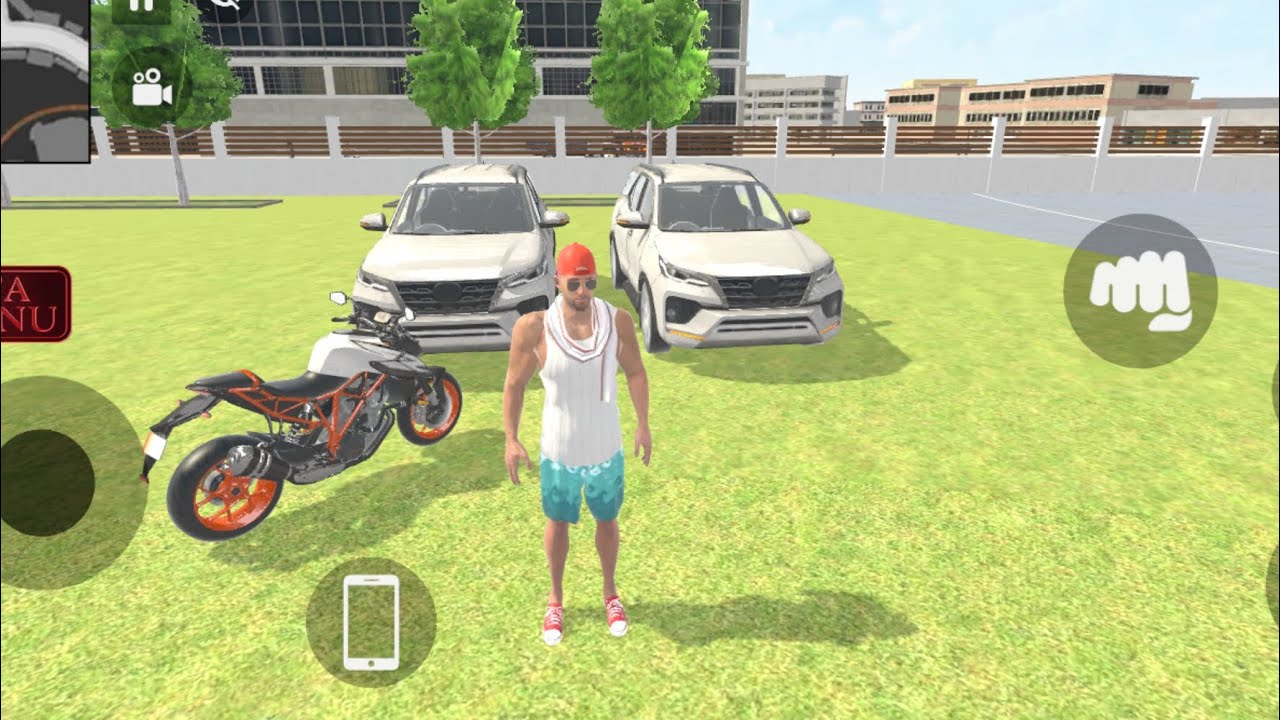 🎮 Franklin order by 2️⃣ fortuner cars in Indian bike auto simulator 🎮