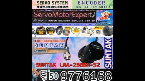 Sumtak Encoder Suspect Faulty? Need Diagnosis Troubleshooting  Help for Encoder Call Servorepair.ae