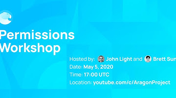 Aragon organizations: permissions workshop