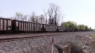 [4K] NS empty Coal Train V93 west at Cove PA