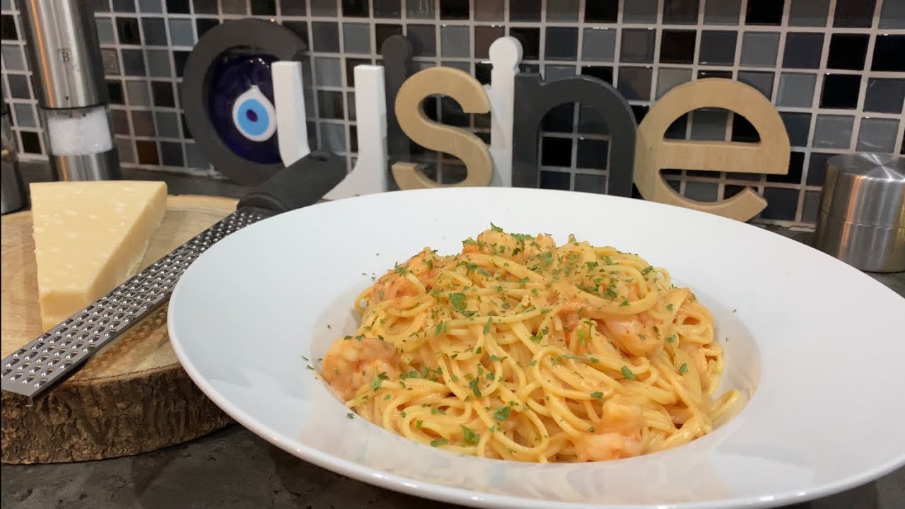 🇫🇷 🇧🇪 spaghettis aux scampis , un délice, simple et rapide à réaliser ! 👌