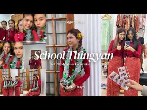College Thingyan Vlog ‘24 | school event, girls outing, memories