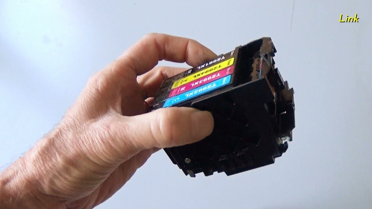 How to remove the Ink Cartridges Holder Epson printer XP-320: