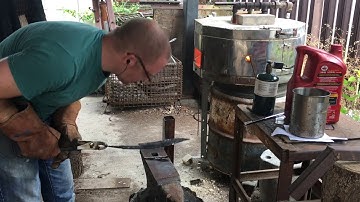 Making a knife from a old file/rasp