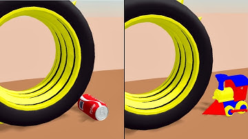 Wheel Smash! Very satisfying and relaxing video