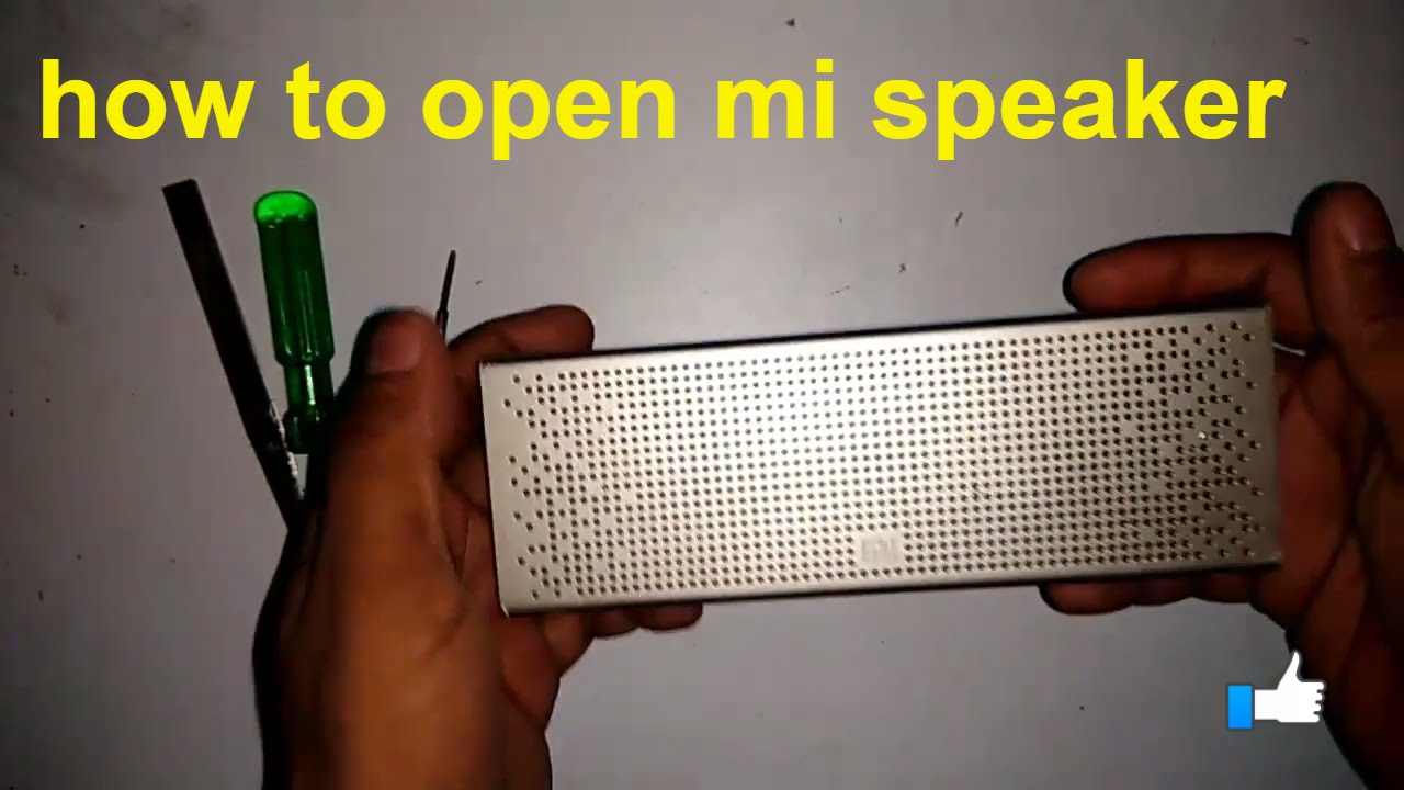 how to open mi speaker part = 2