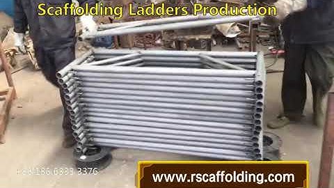scaffold frames and ladders welding