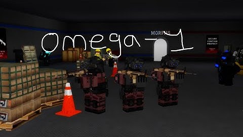 How to get omega 1 in SCP monsters roleplay V2!