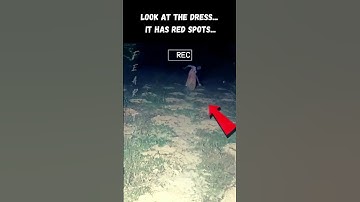 Ghost activity captured by a camera 😱😱😱 - LOOK AT THE DRESS...! #ghost #status #fear #shorts