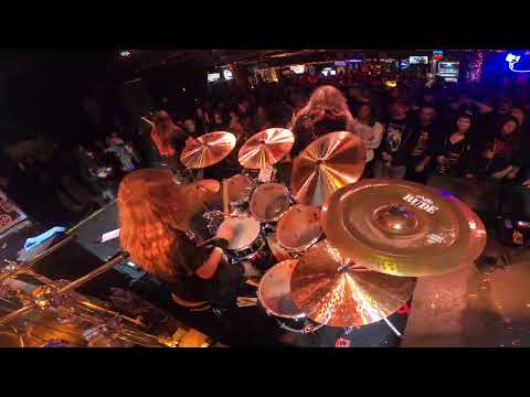 Charlie Koryn - Incantation - Impending Diabolical Conquest drum cam.