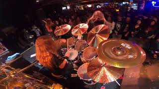 Charlie Koryn - Incantation - Impending Diabolical Conquest drum cam.