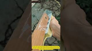 Amazing Heat Shrink Wrap Hack for a Perfect Wooden Handle! 🔥